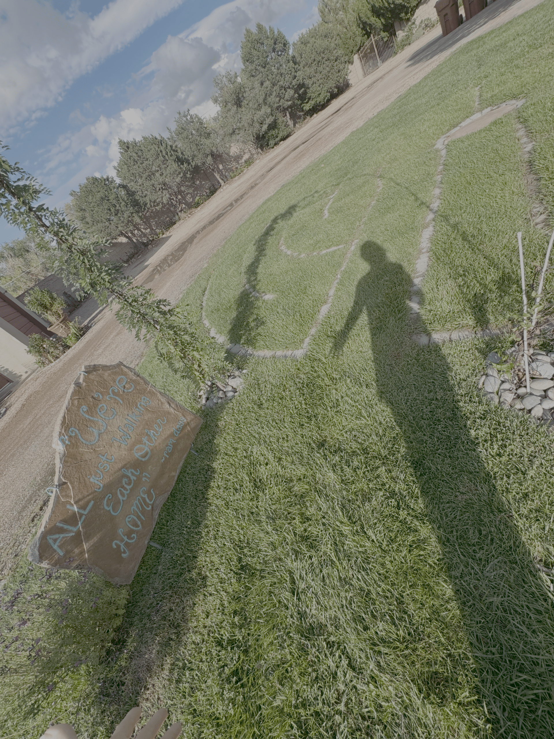 Labyrinth at the Oasis at Corrales Grief Spa